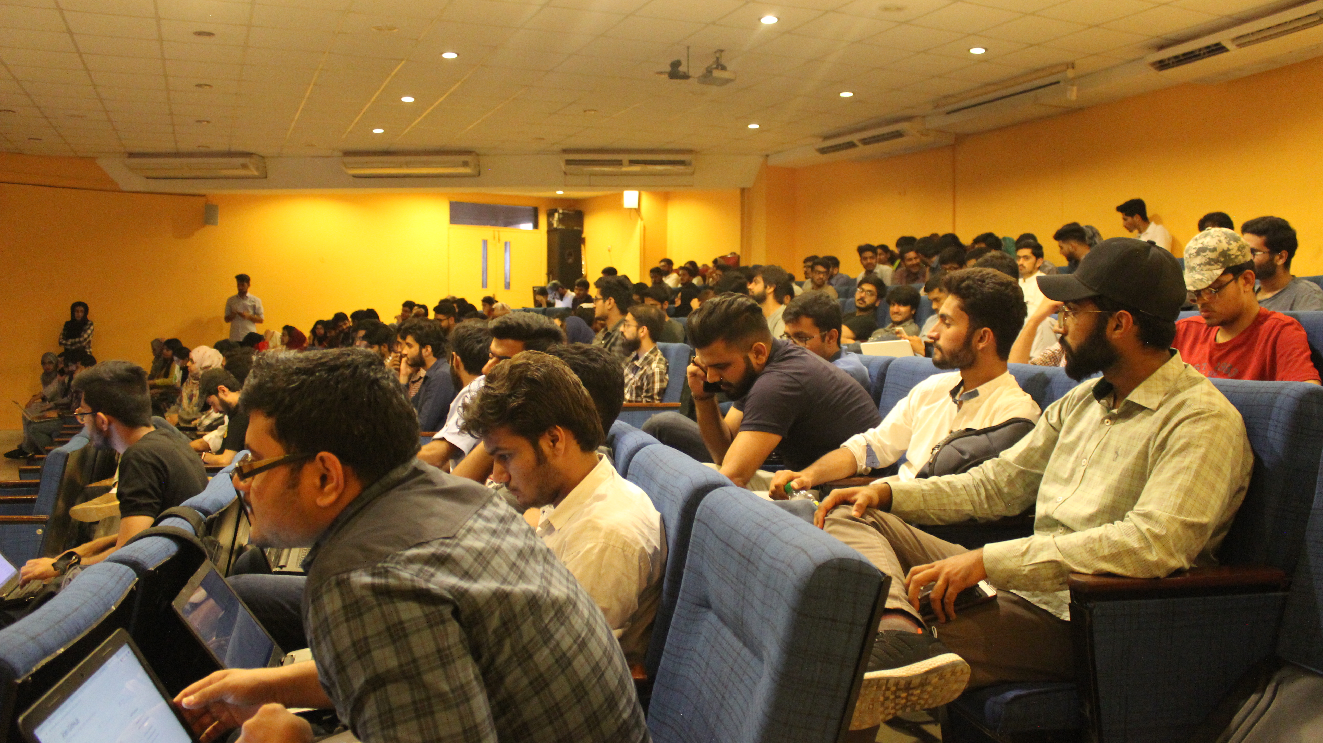 GitHub talk, photo